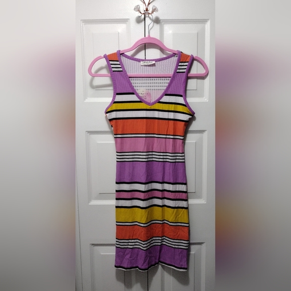 Full Circle Thread Dresses & Skirts - Full Circle Thread Rib Knit Striped Tank Dress